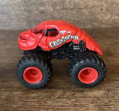 Monster Jam 1:64 Crushstation Red Lobster Hot Wheels Mattel 1st Edition • $12