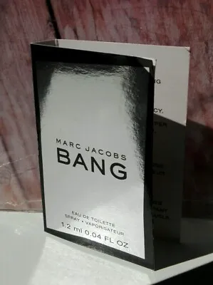 MARC JACOBS BANG EAU DE TOILETTE 1.2ml EDT PERFUME SPRAY MEN RARE!! COLLECTION • £12.60