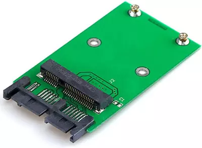 Mini PCI-E MSATA SSD To 1.8  Micro SATA 16Pin Hard Disk PCBA Converter Adapter • $15.99