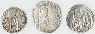 Italy Venice   Soldini   Silver Coins / Minors / Group Lot Of (3) • $275