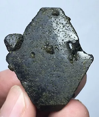 Magnetic (Magnetite) Hexagonal Epidote Crystal From Baluchistan Pakistan. • $30