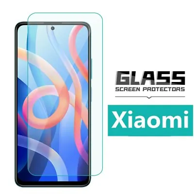 $3.95 • Buy Tempered Glass Screen Protector Cover For Xiaomi Mi 11T Redmi Note 11 10 9 8 Pro