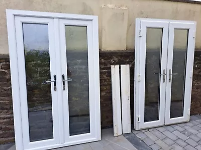 2x UPVC Double Glazed Patio Doors • £285