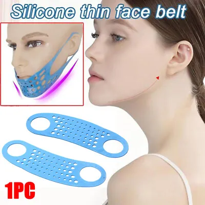$2.05 • Buy Silicone Face V Shape Slimming Bandage Double Chin Neck Stretch Slimming T..X