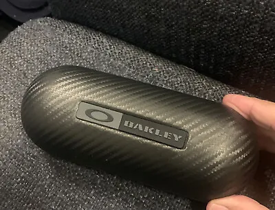 Oakley Olive Grey Carbon Fiber Hard Sunglasses Case • $39