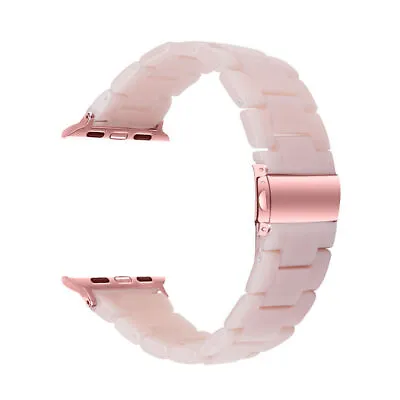 $19.74 • Buy 38/40/42/44/45mm Resin IWatch Link Band Strap For Apple Watch Series SE7/6/5/4/3