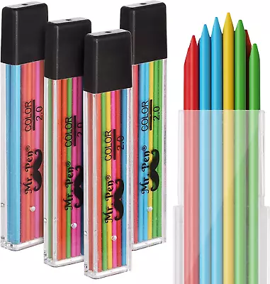 2Mm Lead Refills 48 Pack Colored Lead Pencils 2.0 Mm Mechanical Pencil Lead • $7.57