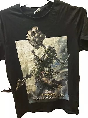 Mens Marvel Tshirt Thor RAGNAROK Size M • £5.75