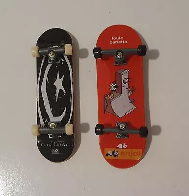 2x Tech Deck Fingerboard Skateboards Louie Barletta & Corey Duffel  • $29.99