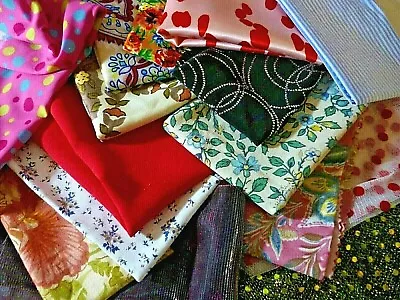 £4.25 • Buy Material Off-cuts/Scraps /Remnants Approx. 200grams - Large Mixed Bag