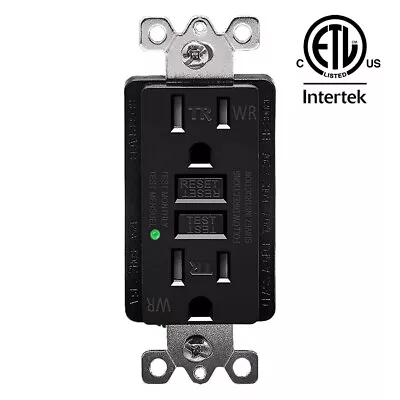 GFCI Outlet 15 Amp15A/125V Ground Fault Circuit Interrupter Receptacle With LED • $11.98