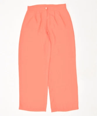 £7.86 • Buy VINTAGE Womens Pegged Wide Leg Trousers W28 L29 Orange BU11