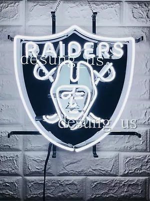 Oakland Las Vegas Raiders 20 X16  Neon Sign With HD Vivid Printing Beer EY193 • $155.99