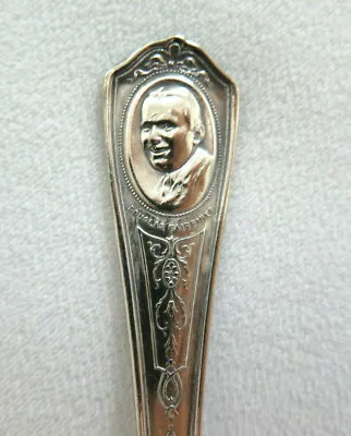 Souvenir Douglas Fairbanks Silent Movie Star Actor Silverplate Spoon Oneida • $19