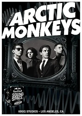 Arctic Monkey Music Gig Concert Poster Classic Retro Rock Vintage Wall Art Print • £2.99