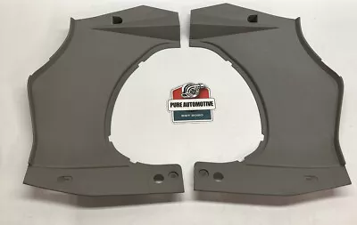 2003-2006 Infiniti G35 Coupe Rear Left And Right Seat Back Trim Panel Set OEM • $28.97