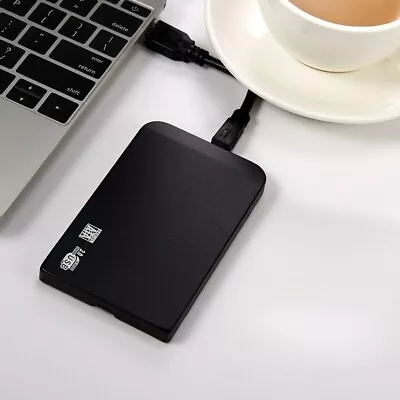 2TB External Hard Drive-USB 3.0 Portable HDD Ultra Slim External Hard Drive 5Gbp • $75.99