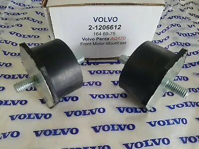 Volvo 164s & Volvo Penta AQ165 -  AQ170 & BB170 Front Motor Mount Set (2) • $31.95