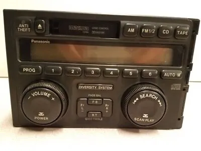 Audio Equipment Radio Am-fm-cassette Fits 95-96 MAZDA MILLENIA 43172 • $55