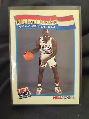 MICHAEL JORDAN 1991-92 NBA Hoops USA Basketball #55 • $5.16