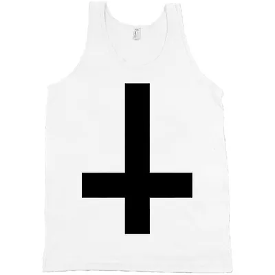 Inverted Upside Down Cross Bella + Canvas Tank Top Shirt • £19.24