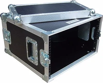 6U 2 Door 19  Rack  Short Version 300mm  Swan Flight Case (Hex) • £259.79