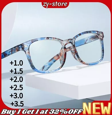 Womens Ladies Reading Glasses Lightweight Designer Style+1.0 1.5 2.0 2.5 3.0 3.5 • £3.87