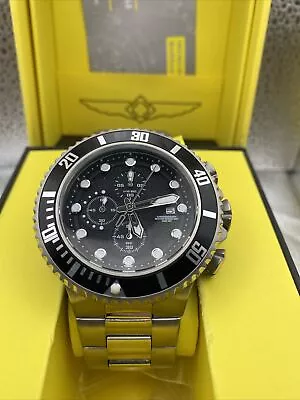 Invicta Pro Diver 18906 Men's Quartz Watch - 52 Mm Black Dial - RRP £110 • £38