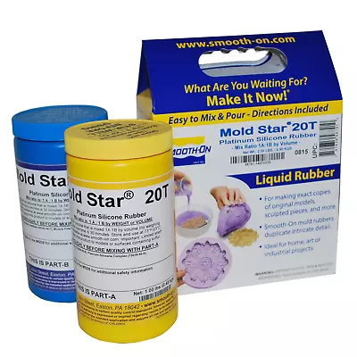 Mold Star 20T Silicone Mold Making Rubber - Trial Unit • $41.63