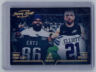 2020 Luminance Ezekiel Elliot Zach Ertz Jersey Swap Case Hit Football Cowboys • $19.99