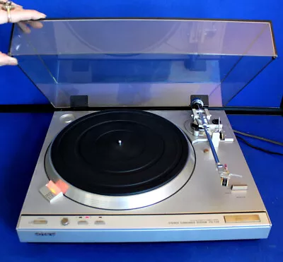 Vintage Sony PS-T3 Direct Drive Wide Platter Strobe Stereo Turntable WORKS GREAT • $120