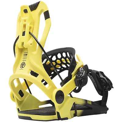 Flow Fenix Fusion Men's Snowboard Binding Step IN Heckeinsteiger Black Lemon • $283.63