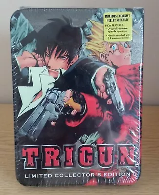 Trigun Metal Case Limited Collector's Edition Region 1 DVD - SEALED!!  • £80