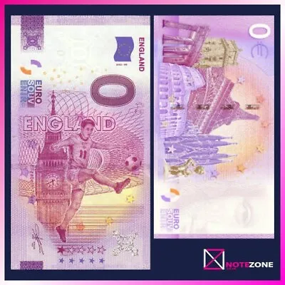 0 EURO England Test Fantasy Banknote Note 0 Euro • £6