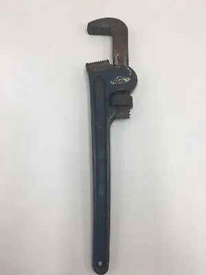 Vintage Craftsman 14” Inch Pipe Wrench Blue W/ Sticker • $19.95