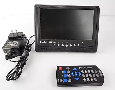 Haier HLT71 7  Portable LCD TV - For Parts Salvage Repair No Antenna • $20