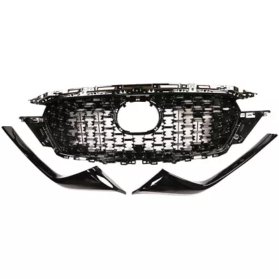 For 2022-2023 Mazda Cx-5 Front Bumper Upper Grille Molding Trim Black Ksd5-50719 • $245.99