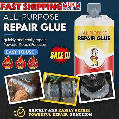 All-Purpose Repair Glue Casting Repair Glue For Metal Agent Bonding Paste Tool ~ • £6.35