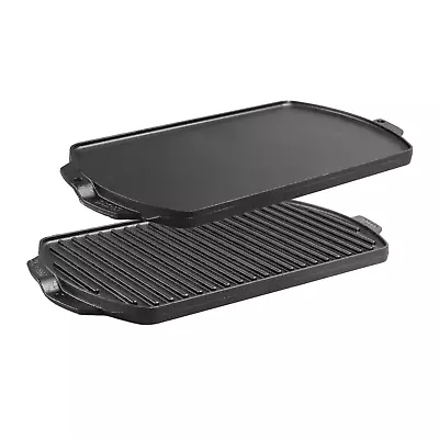 Seasoned Cast Iron Reversible Grill/Griddle • $30.36