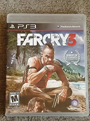 FAR CRY 3 (M) PS3 Includes Manual  • $10