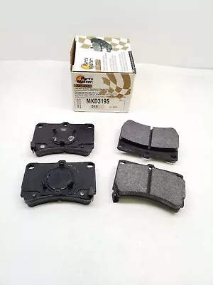 MKD319S Parts Master Ultra - Premium Front Disc Brake Pads Fits 86-89 Mazda 323 • $10.19