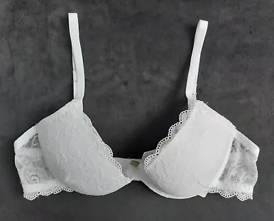 NEW Beautiful Intimissimi White Lace Bra 34B (UK)/75B (EU) • £22.99