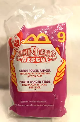 2000 Mcdonalds Power Rangers Rescue Happy Meal Toy Green Power Ranger - #9 -new • $4.95
