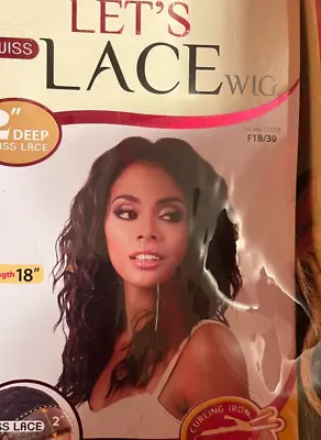 $15 • Buy Motown Tress Let's Lace Front Wig Swiss 18 Inch L. MELANY  RT4/613