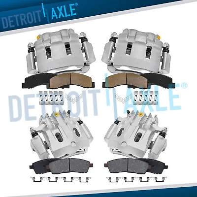 Front & Rear Brake Calipers + Brake Pads For 2000 - 2004 F-250 F-350 Super Duty • $333.08