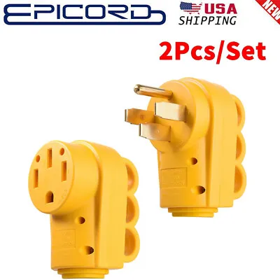 50Amp Male Female RV Replacement Plug Electric Power Cord Receptacle Connectors • $22.79