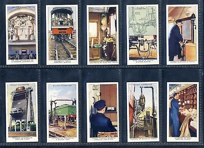 Wills  Railway Equipment . A Full Set Of 50 Cards Supplied In Sleeves. • £3