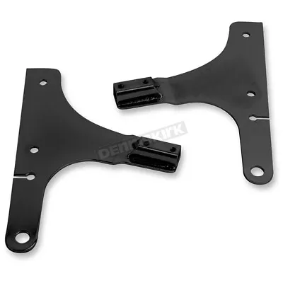 Cycle Visions Black Sissy Bar Side Plate - CV8075B • $98.96