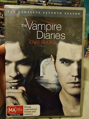 Vampire Diaries The Complete Seventh Season 7 - Paul Wesley Region 4 - TV Series • $18.95