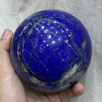 Big Lapis Lazuli Stone Sphere Healing Crystal Natural Stone Ball Reiki • $199